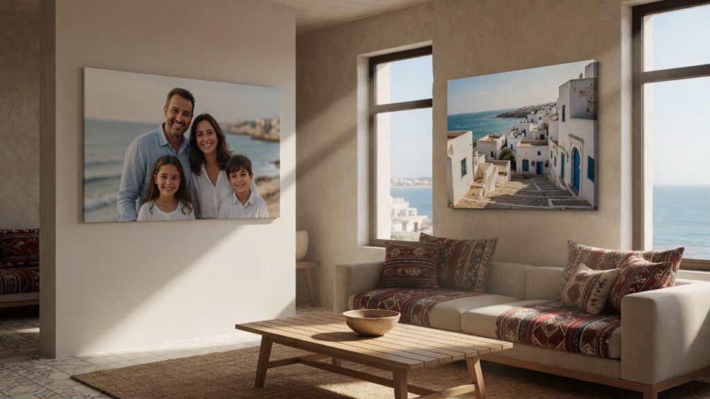 Tableau MDF ou Toile ? Lequel choisir pour votre intérieur tunisien ? (Chambre d’enfants, bureau, salon ou salle d’attente) 7 comment choisir entre tableau mdf et impression sur toile canevas 01
